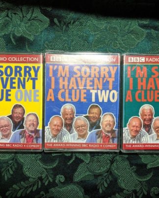 I M Sorry I Haven't A Clue Bbc Cassette Vol 1, 2 And 3 In Good Condition