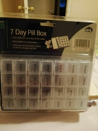 7 Day Pill Organiser