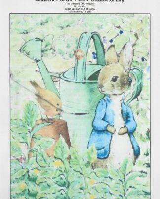 Beatrix Potter Peter Rabbit And Lily Cross Stitch Chart Only