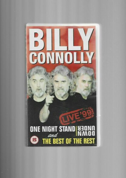 Billy Connolly Vhs Video - One Night Stand / Down Under / The Best Of The Rest