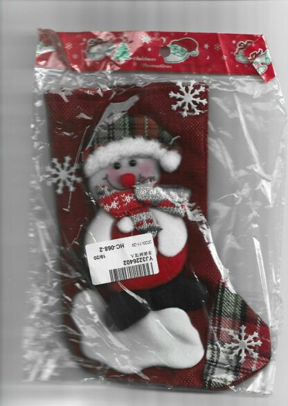 Christmas Tree Stocking Small Candy Bag Small Gift Bag Snowman