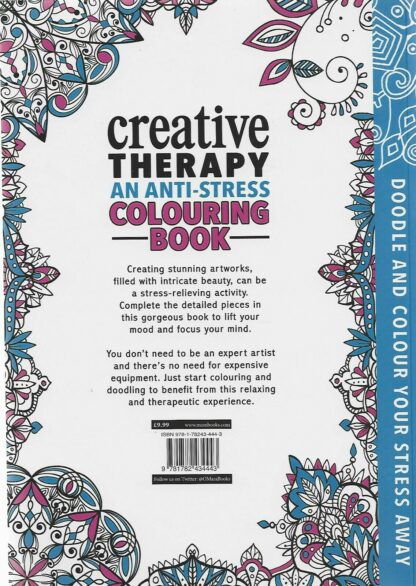 Creative Therapy An Anti-stress Colouring Book