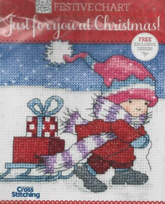 Delivering The Presents Cross Stitch Chart Only