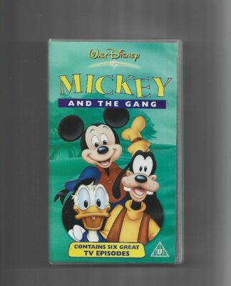Disney Mickey And The Gang Vhs Video