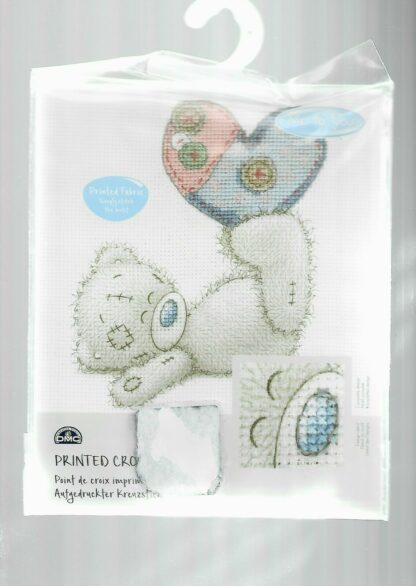 Dmc Me To You Printed Cross Stitch Kit - Patchwork Heart