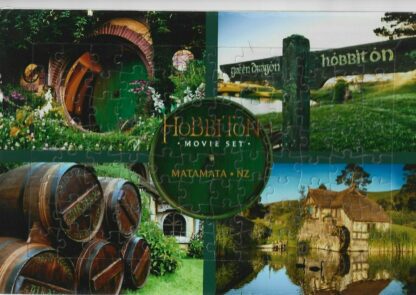 Hobbiton Movie Set Hansen And Berry Promotional Jigsaw