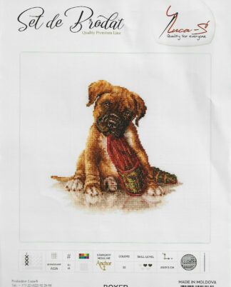 Luca-s Counted Cross Stitch Kit - Boxer