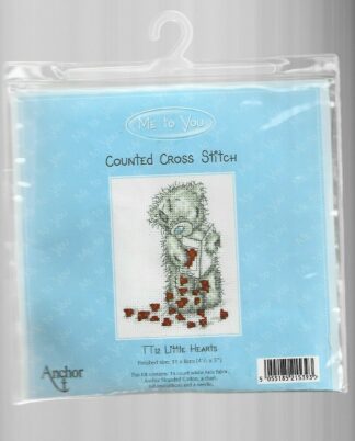 Me To You Counted Cross Stitch Kit - Tt12 Little Hearts