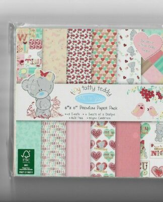 Me To You Tiny Tatty Teddy Premium Paper Pack 6