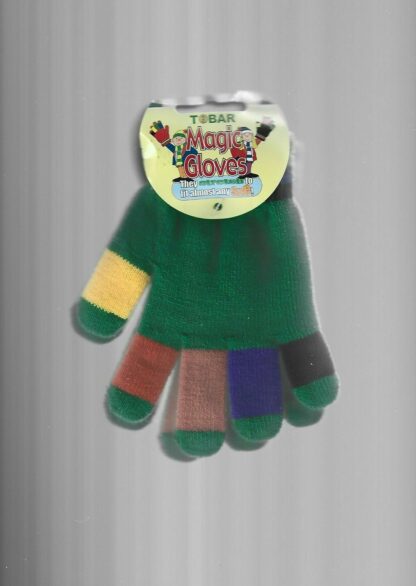 New Childrens' Multicoloured One Size Fits All Magic Gloves