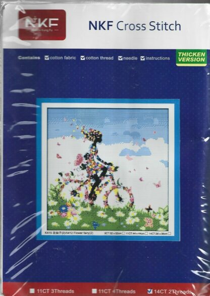 Nkf Cross Stitch Kit - Flower Fairy K415