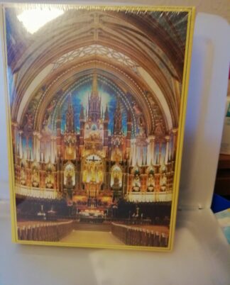 Notre Dame Cathedral Quebec Canada 1000 Piece Jigsaw