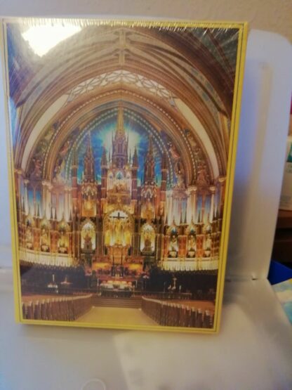 Notre Dame Cathedral Quebec Canada 1000 Piece Jigsaw