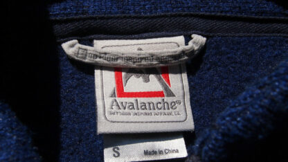 Nwt Avalanche® Men’s Full Zip Thermal Fleece Jacket - Mariner Blue - Size Small