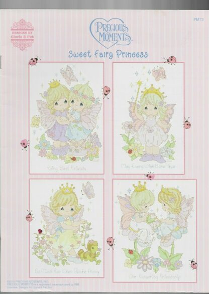 Precious Moments Sweet Fairy Princess Cross Stitch Chart Book