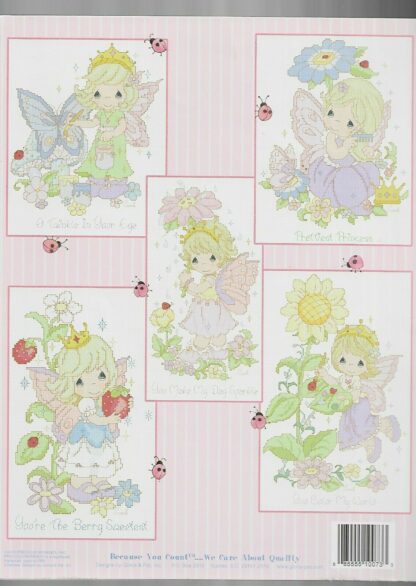 Precious Moments Sweet Fairy Princess Cross Stitch Chart Book