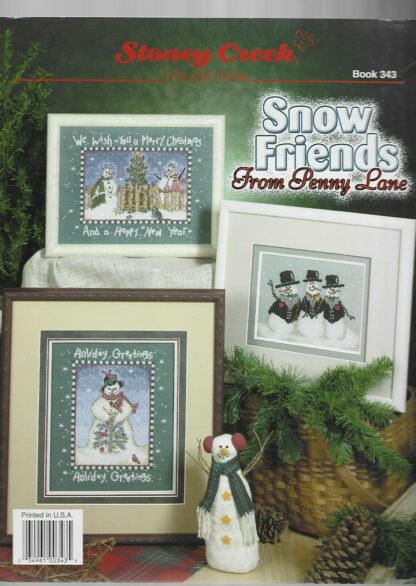 Snow Friends From Penny Lane Cross Stitch Chart Book