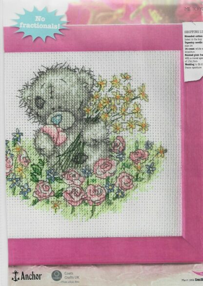 Tatty In Bloom Cross Stitch Chart Only