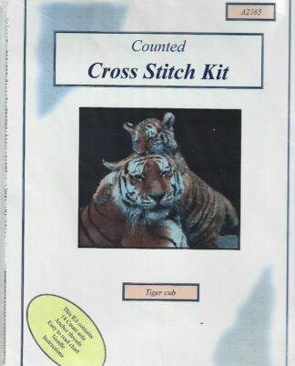 Tiger Cub Counted Cross Stitch Kit