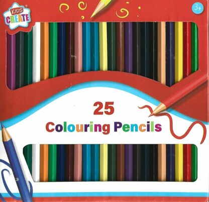 25 Colouring Pencils
