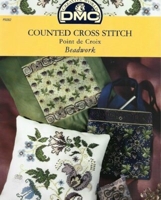 Counted Cross Stitch Point De Croix Beadwork - Chart Only