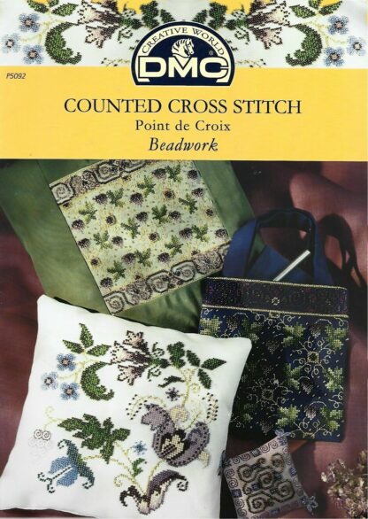 Counted Cross Stitch Point De Croix Beadwork - Chart Only