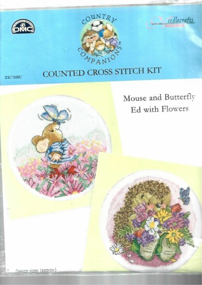 Dmc Country Companions Counted Cross Stitch Kit