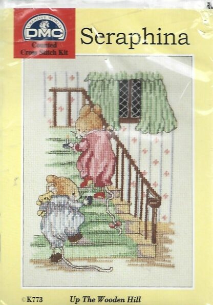Dmc Seraphina Counted Cross Stitch Kit - Up The Wooden Hill K773