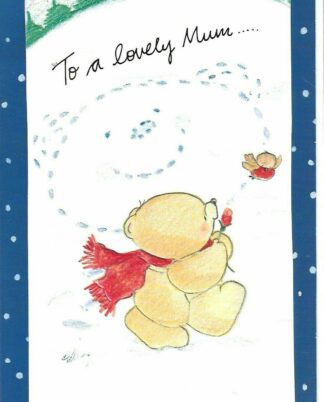 Forever Friends Christmas Card Lovely Mum