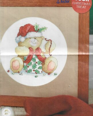 Forever Friends Christmas Bear Cross Stitch - Chart Only