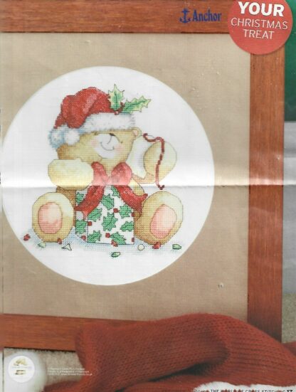 Forever Friends Christmas Bear Cross Stitch - Chart Only