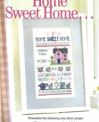 Home Sweet Home Cross Stitch Chart Only