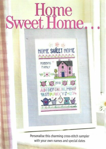 Home Sweet Home Cross Stitch Chart Only