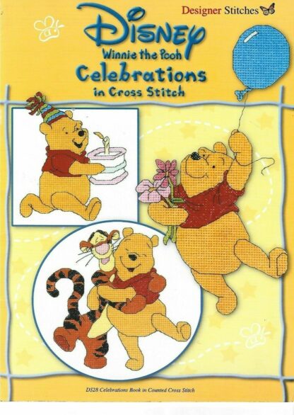 Disney Winnie The Pooh Celebrations Cross Stitch Chart Book Ds28