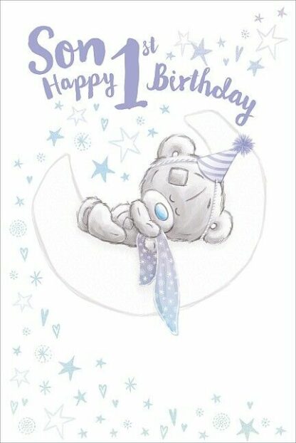 Me To You Son 1st Birthday Card