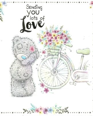 Me To You Lots Of Love Birthday Card