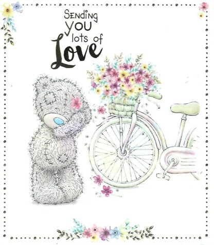 Me To You Lots Of Love Birthday Card