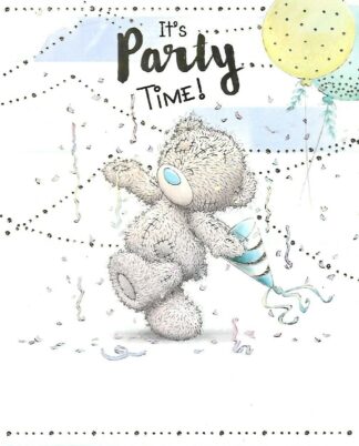 Me To You Party Time Birthday Card