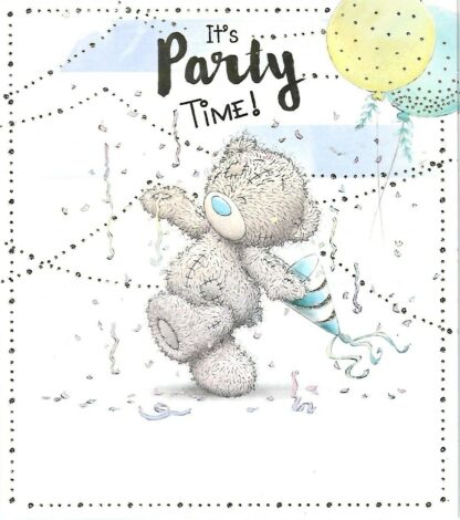 Me To You Party Time Birthday Card