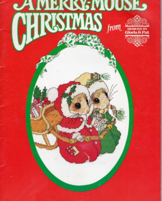 A Merry-mouse Christmas From Designs By Gloria & Pat Cross Stitch Book Rare