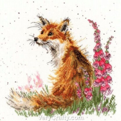Bothy Threads - Wrendale Counted Cross Stitch Kit - Amongst The Foxgloves - Xhd8