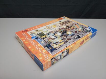 Ravensburger Crazy Cats In The Potting Shed 500 Piece Jigsaw Puzzle - Complete