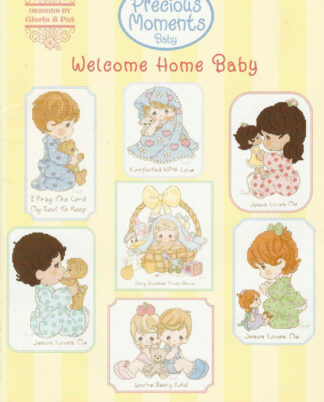 Welcome Home Baby Designs By Gloria & Pat Cross Stitch Book