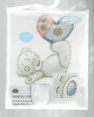 Dmc Me To You Printed Cross Stitch Kit - Patchwork Heart