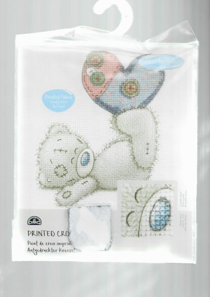 Dmc Me To You Printed Cross Stitch Kit - Patchwork Heart