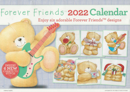 Forever Friends 2022 Calendar Cross Stitch Chart Book