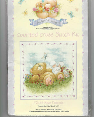 Forever Friends Counted Cross Stitch Kit - Best Friends Frc66