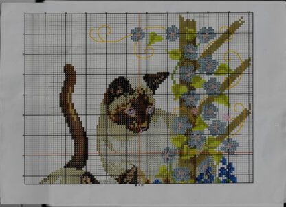 Hunting Counted Cross Stitch Kit - Chart / Leftover Threads Only