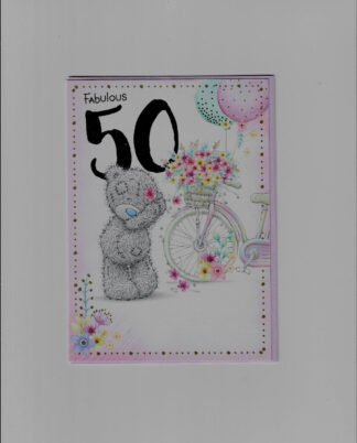 Me To You 50th Birthday Card