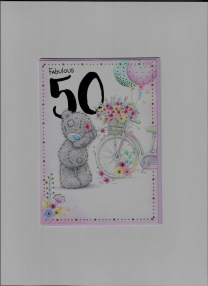 Me To You 50th Birthday Card